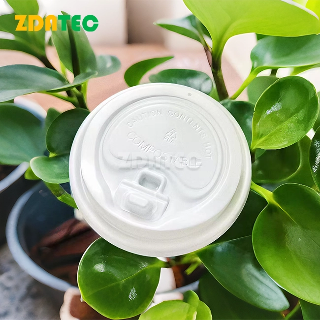 PLa hot drink cup lid